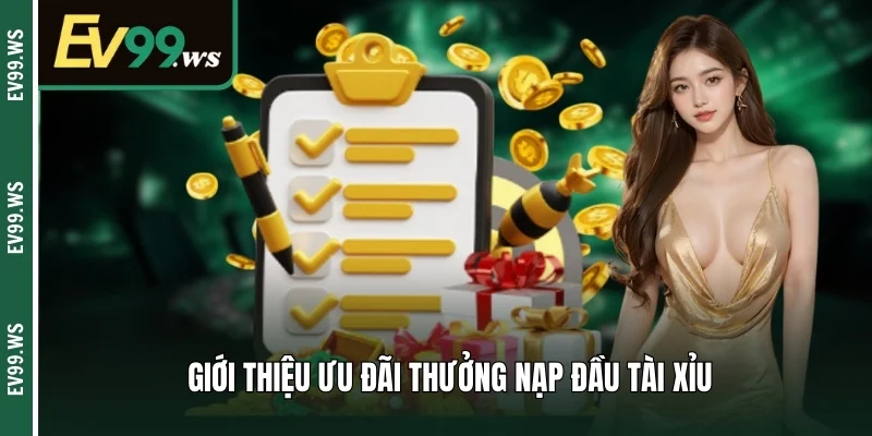 Giới thiệu ưu đãi thưởng nạp đầu tài xỉu